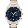 Calvin Klein Orologio con Cronografo al Quarzo da Uomo Collezione CK FORCE con Cinturino in Acciaio Inossidabile Bicolore - 25200265