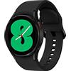 SAMSUNG Galaxy Watch4 40mm Orologio Smartwatch, Monitoraggio Salute, Fitness Tracker, Batteria lunga durata, Bluetooth, Nero, 2021 [Versione Italiana]