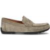 GEOX Mocassino uomo verde in suede