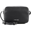 Calvin Klein Borsa a Tracolla Donna Ck Must Camera Bag Piccola, Nero (Ck Black), Taglia Unica