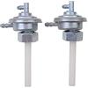 GOOFIT 2 Pezzi Pompa della Valvola Benzina Filtro del Carburante Bassa Tensione Sostituzione per Gy6 49cc 50cc 60cc 70cc 80cc 90cc 110cc 125cc 150cc 200cc 250cc ATV Go Kart Motory Scooter