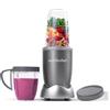 NutriBullet Frullatore Elettrico, Tritatutto, Frullatore Smoothie, MuLitriifunzione 0,7 Litri Potenza 600 watt colore Argento - NB606DG