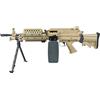 AeK Mitraliatrice elettrica MK46 polymer version dark earth A&K