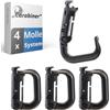 valonic 4 Pezzi D-ring Molle Tattico Cinghia Con Fibbia Di Chiusura Moschettone