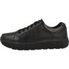 Geox D Graisy aSneaker Donna, Nero, 39 EU