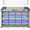 Buzzeap Killer elettronico per zanzare da interni, Killer per insetti, Killer per mosche, Potente killer elettrico per zanzare da 2800 V - 2 pezzi Lampadine di ricambio extra