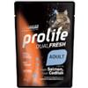 Prolife Dual Fresh Adult Cat umido (salmone e merluzzo) - 24 bustine da 85gr.