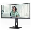 AOC CU34P3CV Monitor PC 86,4 cm (34) 3440 x 1440 Pixel UltraWide Quad HD LED Nero GARANZIA ITALIA