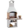 EASY GARDEN BY PALAZZETTI Barbecue fisso a legna e carbonella BOAVISTA EASY GARDEN BY PALAZZETTI