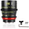 MEKE Meike 50mm T2.1 Full-Frame Manual Focus Wide Angle Prime Cinema Lens for Canon EF Mount and Cine Camcorder ZCAM E2-F6, E2-F8, Canon EOS C500 Mark II, and S35 EOS C100 Mark II, EOS C200, Zcam E2-S6 6K