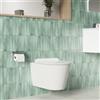 Parama Vaso sospeso rimless in ceramica bianco lucido con copri-wc soft-close | Rio