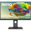 BenQ PD2705Q Designer Monitor (tecnologia AQCOLOR, 27 pollici, QHD, IPS, ricarica USB-C, DP / HDMI, KVM, altezza regolabile) Compatibile con MacBook