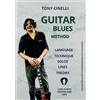 EBS Print Guitar blues method: Language, technique, solos, lines, theory. Sistema con intavolatura a pentagramma. Con file audio MP3