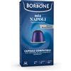 Borbone 100 capsule in alluminio caffè borbone miscela mia napoli compatibili