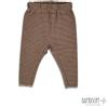 Bamboom - Leggings Neonata in Fibra di Bamboo Pink/Grey / 9-12m