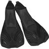 SEAC Vela Pinne Corte da Nuoto e Snorkeling Unisex Adulto Nero 32-33
