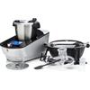 MasterPRO BY CARLO CRACCO - Robot da cucina 1000W 3.5L - 12 programmi - LED Touch Control - Multifunzione con accessori completi - Funzione vapore inclusa