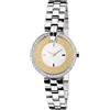 Breil Orologio DONNA BREILOGY WATCHES quadrante MONO-COLORE BIANCO movimento SOLO TEMPO - 2 LANCETTE QUARZO e BRACCIALE ACCIAIO ARGENTO TW1444