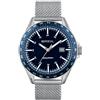 Breil Orologio UOMO RUGGED quadrante MONO-COLORE BLU SCURO movimento SOLO TEMPO - 3 LANCETTE QUARZO e MESH ACCIAIO ARGENTO TW1893