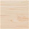 vidaXL Piano Tavolo 50x50x1,7 cm Quadrato in Legno Massello di Pino