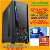 Laser PC PC Case Gaming CPU INTEL i7 Ram 32GB SSD500GB GTX760-2GB Win11 + Office 2019