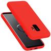 Cadorabo Custodia per Samsung Galaxy S9 in LIQUID ROSSO - Morbida Cover Protettiva Sottile di Silicone TPU con Bordo Protezione - Ultra Slim Case Antiurto Gel Back Bumper Guscio