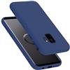 Cadorabo Custodia per Samsung Galaxy S9 in LIQUID BLU - Morbida Cover Protettiva Sottile di Silicone TPU con Bordo Protezione - Ultra Slim Case Antiurto Gel Back Bumper Guscio