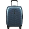 Samsonite Attrix Spinner S, Bagaglio a Mano Espandibile, 55 cm, 38/44 L, Blu (Blu Acciaio)