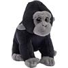 Wild Republic Pocketkins Eco Gorilla, Animale di Peluche, 12 cm, Giocattolo di Peluche, Realizzato con Materiali Riciclati, Ecologico