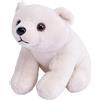 Wild Republic Pocketkins Eco Orso Polare, Peluche, 12 cm, Giocattolo di Peluche, Realizzato con Materiali Riciclati, Ecologico
