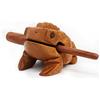 Aussel Guiro Rana Rilevatore di legno con il maglio, Strumento musicale Suono Block, Fiera Strumento a percussione (10.5CM)