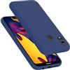 Cadorabo Custodia per Huawei P20 LITE/NOVA 3E in LIQUID BLU - Morbida Cover Protettiva Sottile di Silicone TPU con Bordo Protezione - Ultra Slim Case Antiurto Gel Back Bumper Guscio