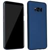 Cadorabo Custodia per Samsung Galaxy S8 PLUS in AZZURRO METALLO - Rigida Cover Protettiva Sottile con Bordo Protezione - Back Hard Case Ultra Slim Bumper Antiurto Guscio Plastica