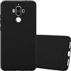 Cadorabo Custodia per Huawei MATE 9 in CANDY NERO - Morbida Cover Protettiva Sottile di Silicone TPU con Bordo Protezione - Ultra Slim Case Antiurto Gel Back Bumper Guscio