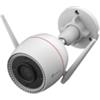Ezviz H3C 2K Telecamera Da Esterno 2K Color Night Vision Difesa Attiva Rilevamento Movimento Avanzato Integrazione Assistenti Vocali Ip67
