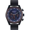 Breil Orologio UOMO FINDER quadrante MONO-COLORE BLU movimento CRONOGRAFO QUARZO e MESH ACCIAIO COLORATO BLU TW1957