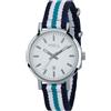 Breil Orologio DONNA RITZY quadrante MONO-COLORE BIANCO movimento SOLO TEMPO - 3 LANCETTE QUARZO e CINTURINO SINTETICO ARGENTO EW0354