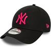 New Era 9Forty - Berretto New York Yankees, colore: Nero/Rosa