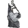 Casablanca modernes Design Casablanca - Scultura - Figura decorativa - Cuore - Pietra - Poly - Bronce-Color - 37 x 19 cm