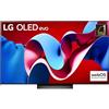 LG OLED evo 77'', Serie C4 2024, OLED77C44LA, Smart TV 4K, Processore α9 Gen7, Brightness Booster, 40W, Dolby Vision, 4 HDMI 2.1 4K@144Hz, GSync, VRR, Alexa, ThinQ AI, webOS 24, Umber Brown