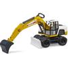 bruder 03413 - Escavatore mobile, veicoli, escavatore giocattolo, escavatore di sabbia, escavatore per bambini, escavatore a pala