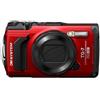 Olympus Fotocamera compatta Om System V110030RU000 TOUGH Tg 7 Red Red