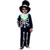 Rubie's Rubies Costume Catrin Pancho per bambino e bambina, Giacca con camicia attacata, pantalone e cappello, Licenza Ufficiale, Giorno dei morti, Teschio messicano, Halloween, Cosplay e Feste