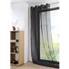 Stof - Monna - Tenda in Poliestere, 280 x 140 cm, Colore: Nero