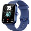 Fitpolo Smartwatch Uomo Donna, 1.91 Orologio Smartwatch Chiamate, Alexa Integrato Fitness Tracker con cardiofrequenzimetro Monitor del SpO2/Sonno/Stress,110 Sportive IP68 Orologio Contapassi per Android iOS