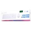 SIMPLETEK - Kit Mouse & Tastiera Wireless 2.4G Layout Arabo | Arabic Keyboard QWERTY con Tastierino Numerico e Mouse Ergonomico 3 Tasti Ricevitore USB