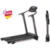 Everfit Tapis Roulant TFK-155 SLIM Salvaspazio Inclinazione Manuale Linea Everfit Salva Spazio Velocità; 0,8 - 14,0 Km/h Piano di corsa 40 x 122 cm Peso max utente 100 kg Tappeto Elettrico Palestra