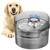 NPET Fontana per cani e gatti, fontana per cani di grossa taglia con pompa ultralise, distributore automatico di acqua per cani, gatti e animali domestici, fontana d'acqua per cani con 2 filtri DF30