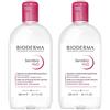 Bioderma Sensibio Pack Crealine H2o Micelle Sollution 2 x 500 ml