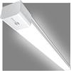 öuesen Tubo Neon Led 120 cm Luce Bianca Fredda, Plafoniera LED Garage 36W 3600LM, illuminazione led soffitto IP44 impermeabile per Garage Officina Ufficio Bagno Seminterrato Giardino Magazzino 5000K